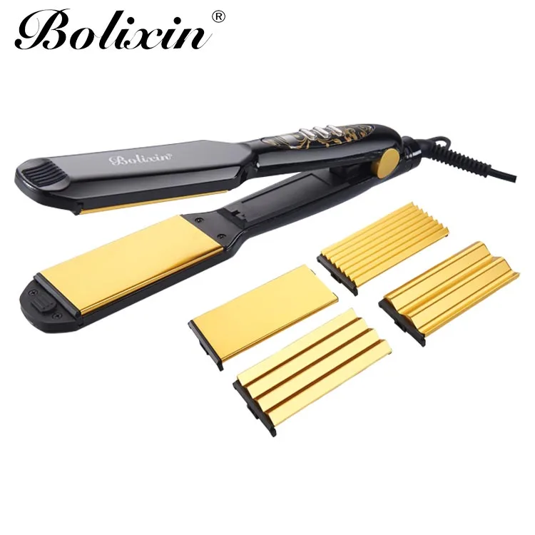 DSHOW 4 en 1 Plancha de Pelo Efecto Trenzas Plancha Ondas PequeñAs Ondulado  con 4 Placas Intercambiables de CeráMica de Titanio Para Ondular el Cabello  Plancha Onduladora Pelo Zig Zag (Rosa) : Amazon.es: Belleza