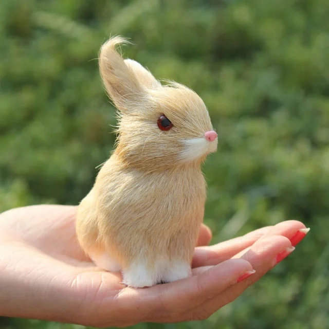 自家製手工芸品アンティークミニウサギの置物 Buy ミニ動物の置物 ミニウサギの置物 毛皮のおもちゃのウサギ Product On Alibaba Com