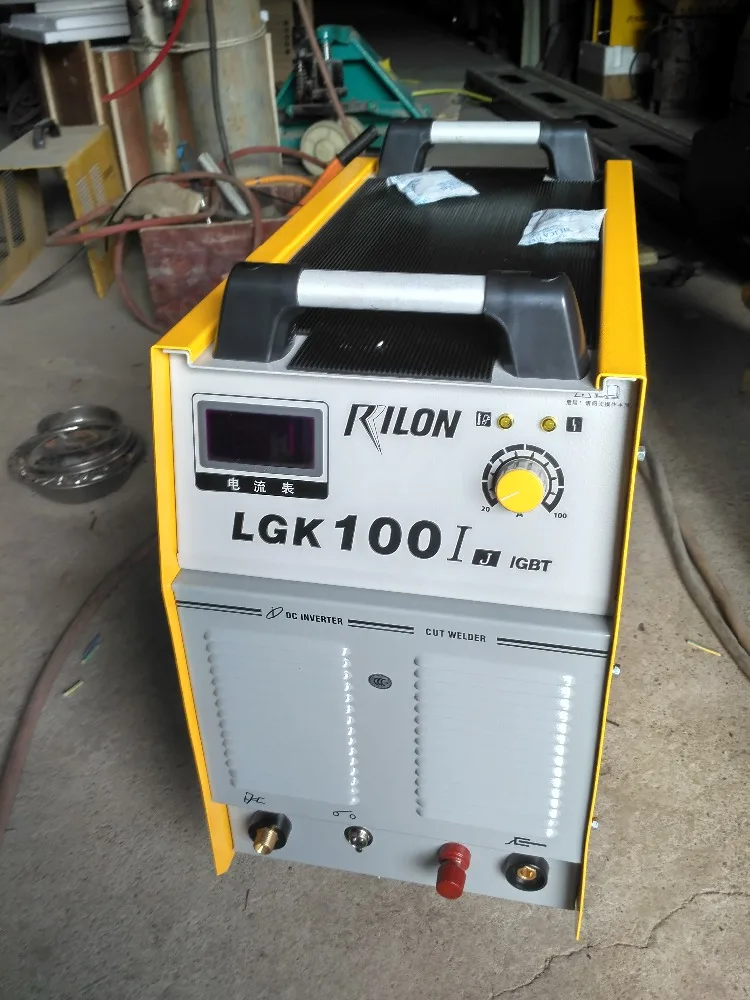 LGK100 Metal Plasma Cutting Machine Portable IGBT Inverter Air Plasma Cutter