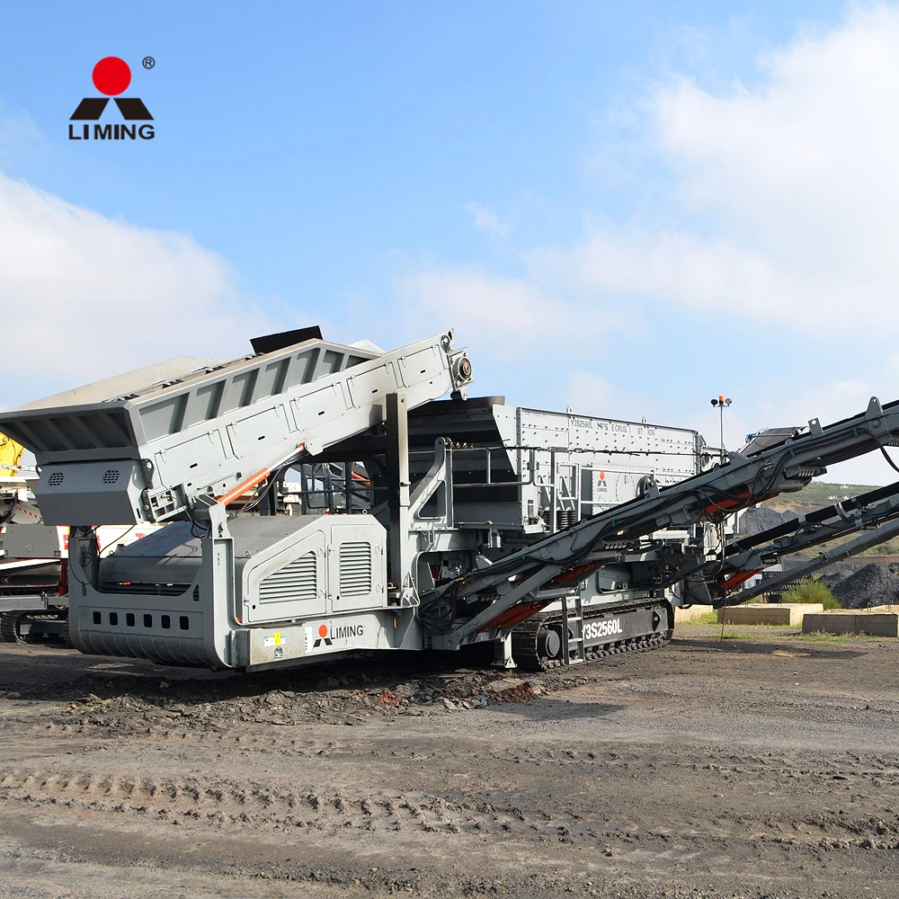Crawler Type Mobile Crushing Plant Granite Mobile Crusher