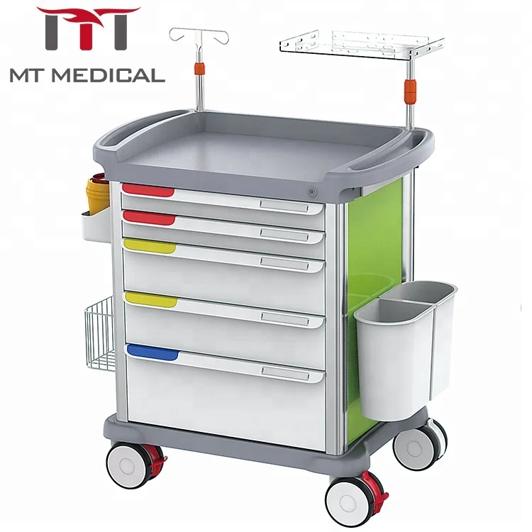 Распродажа, мобильная медицинская тележка на колесиках abs больничной мебели, цена