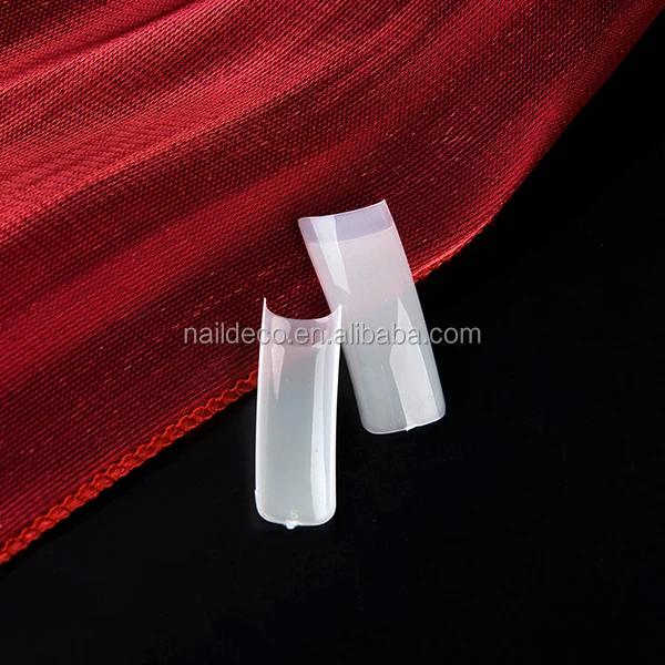 НАДЕКО оптовая продажа 500 шт./пакет или коробка натуральные Французский Типсы Ложные Акриловые для Неил арта украшения для кончиков ногтей