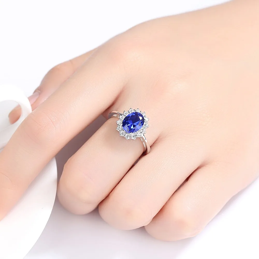 Anello bling Pandora in argento sterling con zirconi cubici con scatola. Taglia UK: M 1/2 - Italia