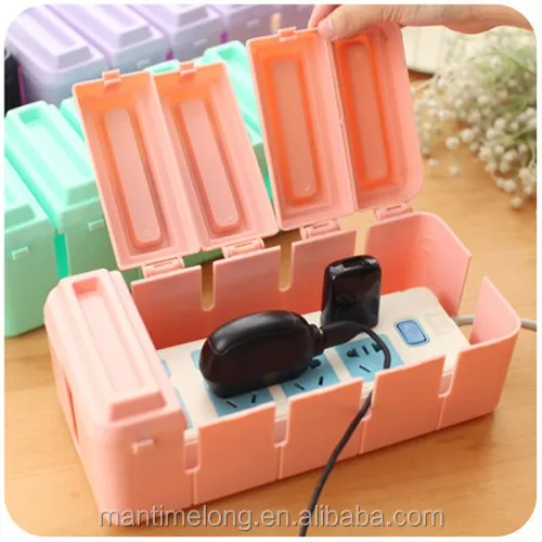 Органайзер для дома и офиса креативный тип электрическая розетка пластиковый контейнер хранения проводов