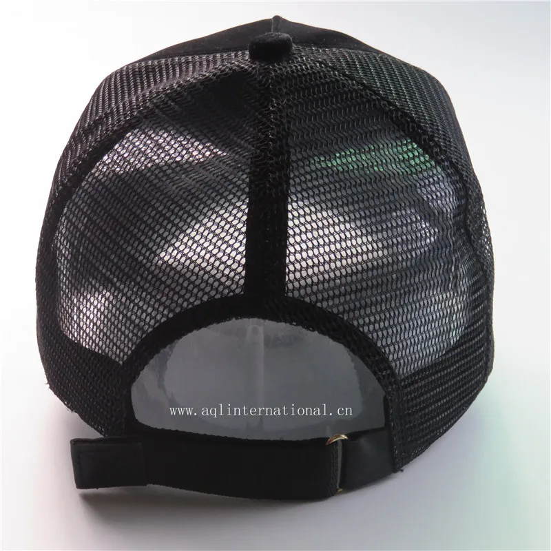 AQL Hats Factory OEM Custom Luxury Cap and Hat Quality Velvet Truck Caps Hat With Metallic Gold Embroidery