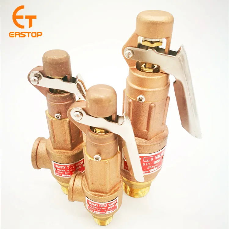 PTFE/Viton/EPDM Soft Sealing Bronze/Brass Safety Valve pressure control valve