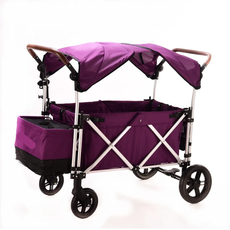 Main De Jardin Enfants Chariot Avec Sieges Et Auvent Utilitaire Bebe Chariot Pliant Haute Capacite Facile A Plier Chariot Pour Enfants Buy Chariot Bebe Tout Terrain Mini Wagon Bebe Bebe Pousser Et Tirer Des Wagons