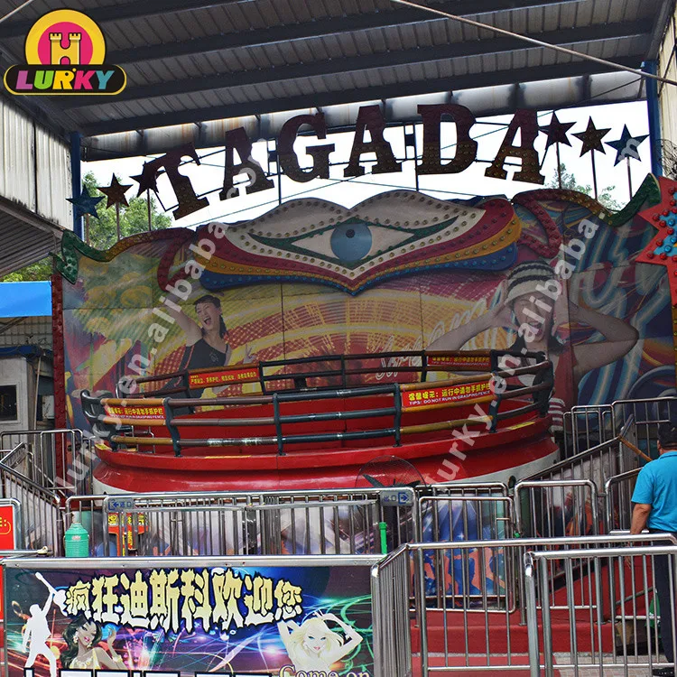 The Tagada - Probably the World's Craziest Amusement Park Ride