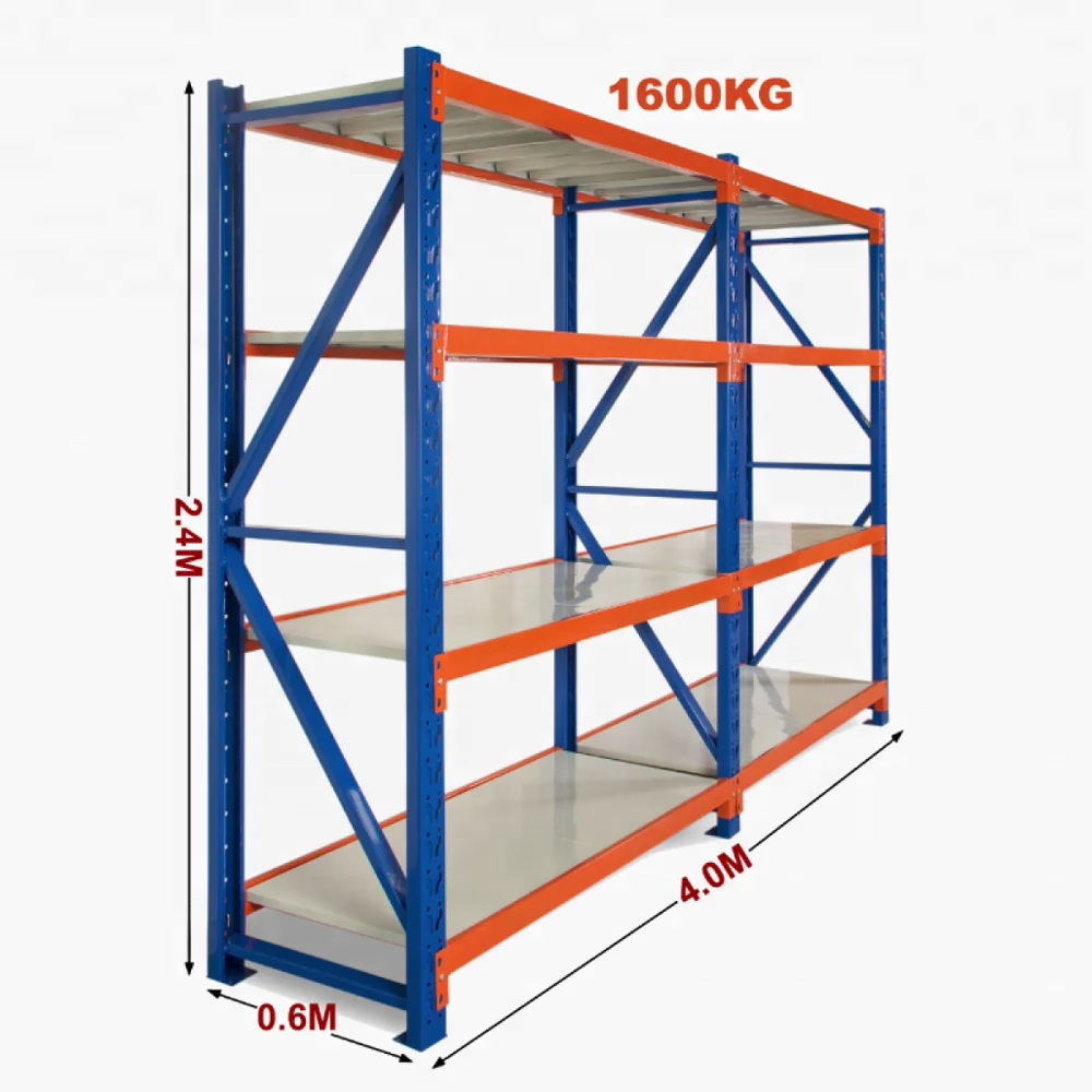 Heavy Duty Industrial Warehouse Storage Rack Shelf Steel Racking System