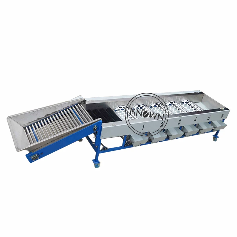 Commercial Grape Fruit Sorting Machine Lemon Grader Vegetable Washing Grading Machine