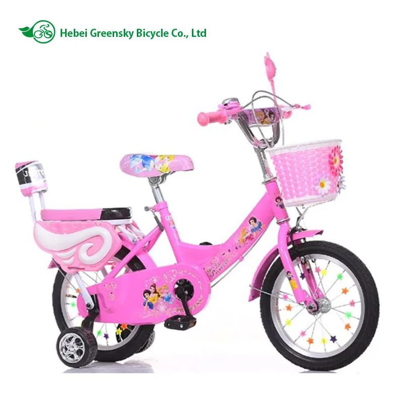 pink kids bike