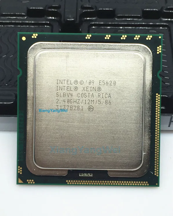 Intel Xeon E5620 CPU 2.4GHz 12MB Cache 5.86GT/s LGA1366 Quad Core Proc SLBV4 