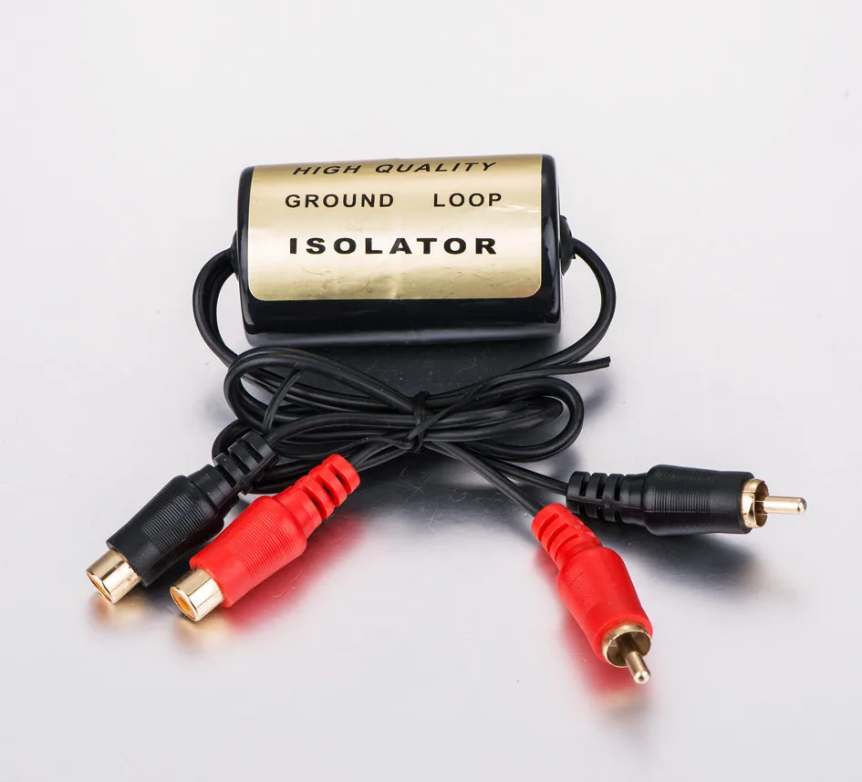20 Amp Ground Loop Isolator Noise Suppressor Filter Killer RCA to RCA 20 AMP 