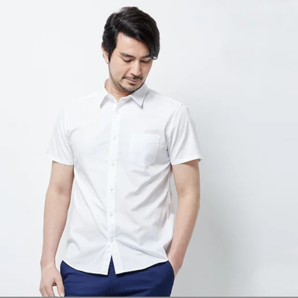 White Color Business Designer Slim Fit Latest Design Of Half Shirt Buy Designer Slim Fit Shirts Dress Pant Shirt Latest Design Of Half Shirt Product On Alibaba Com