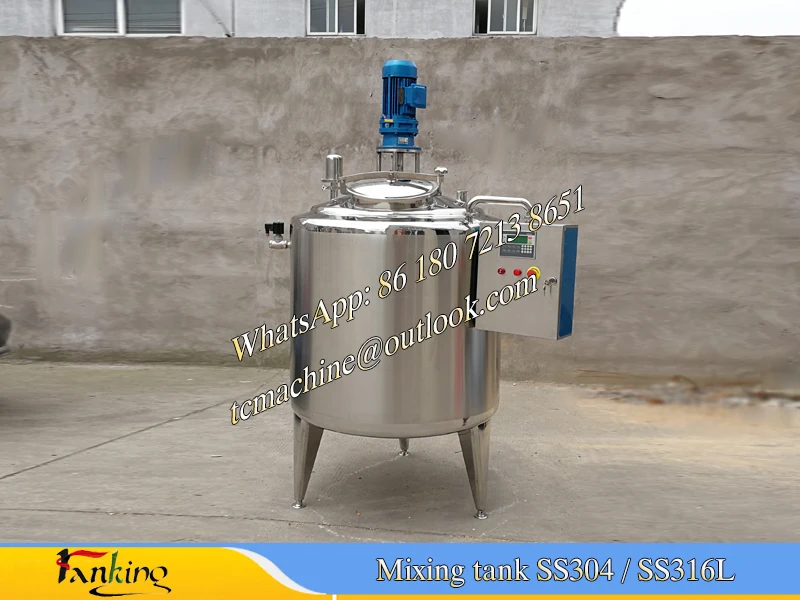 500L Электрический (пара) нагревательная партии резервуар для пастеризации молока