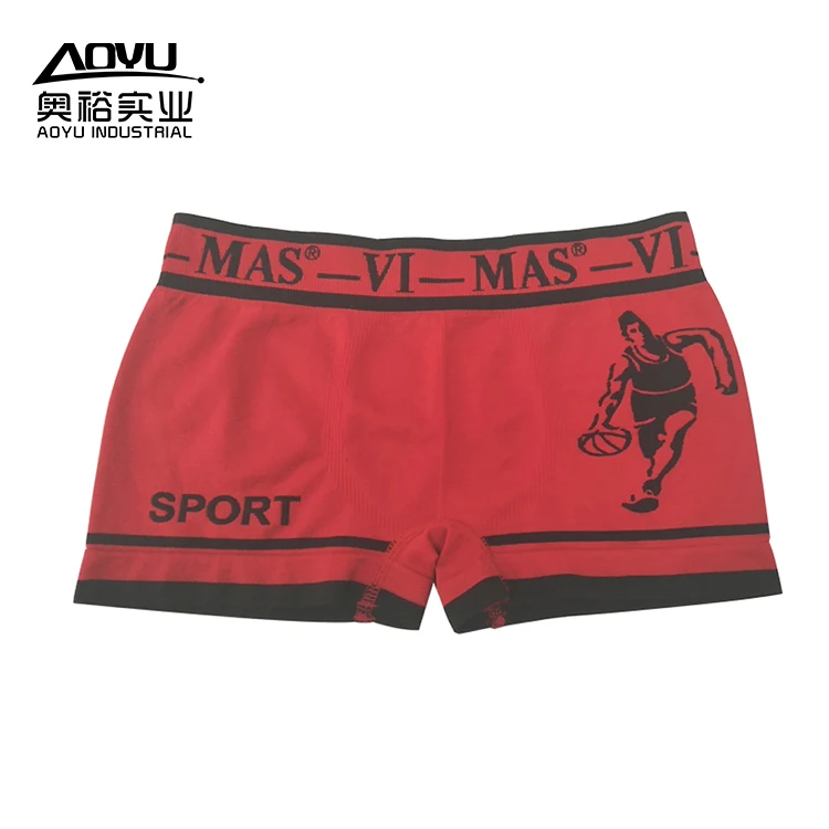High Quality Design Your Own Underwear Men Seamless Boxer Shorts Boxer