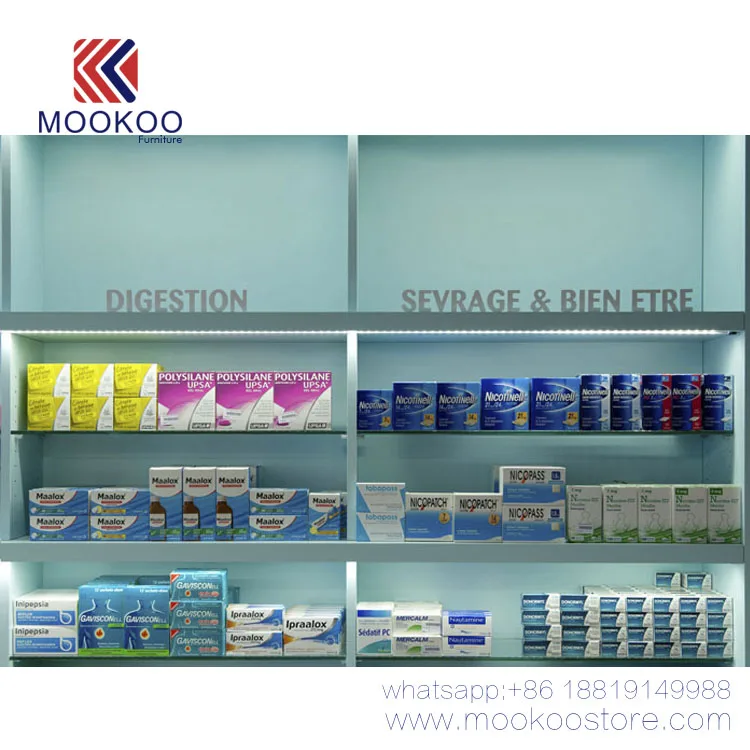 Drugstore Interior Design Pharmacy Store Display Cabinets Shelves