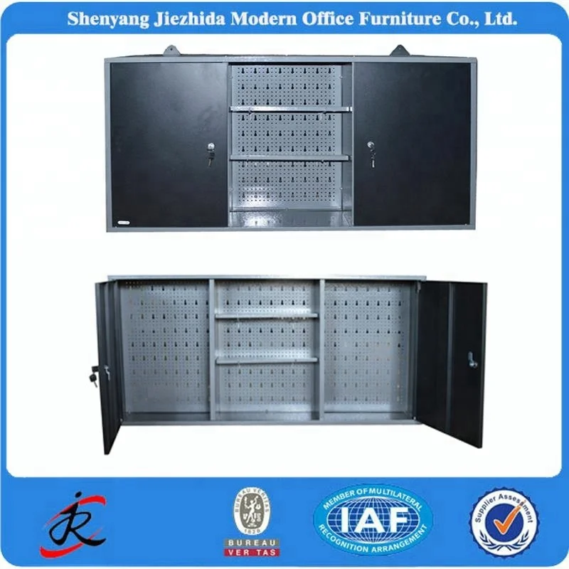 Дешевые цех дешёвый стальной Металл для инструментов в гараже настенный металлический шкаф хранения