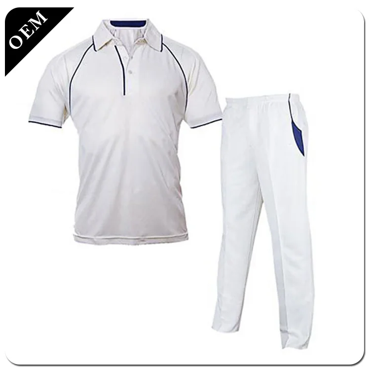 white cricket jersey