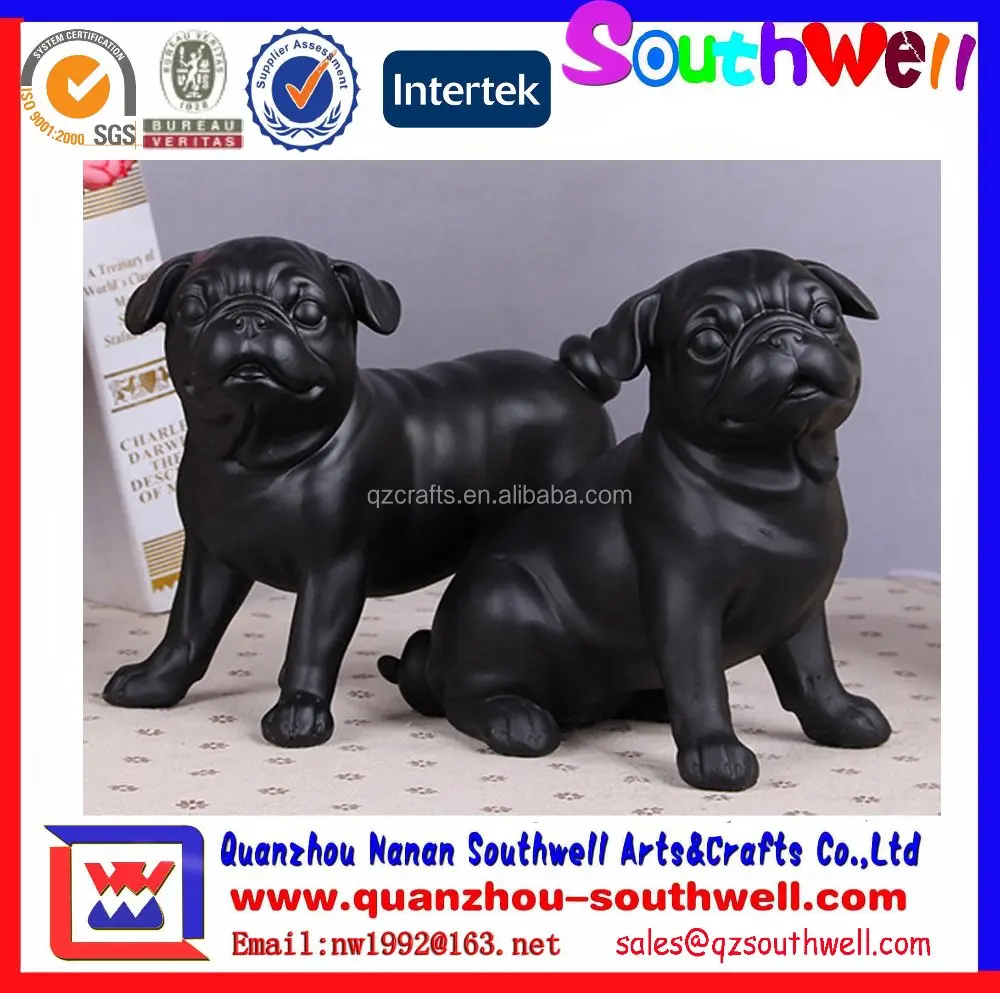 Custom Unipque Pug Dog Bookend