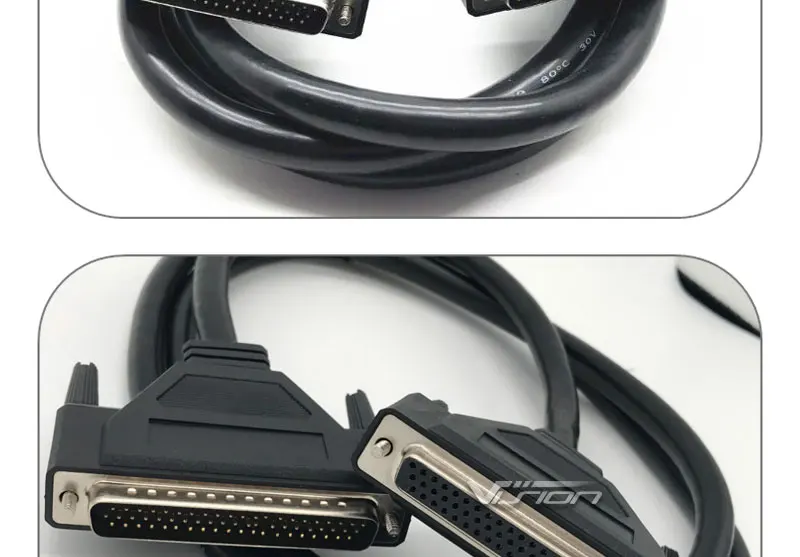 3 Meters Long 62 Pin Male to Female DB62 Connector Extension Cable