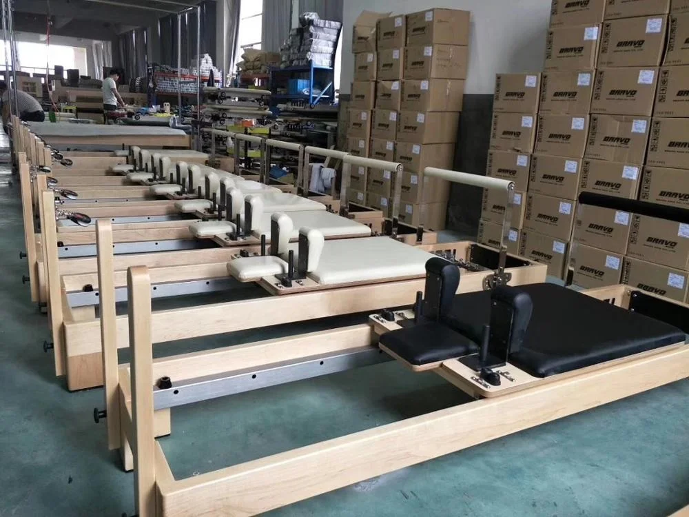 ホワイトメープルウッドエリナピラティスリフォーマー機器価格ホーム