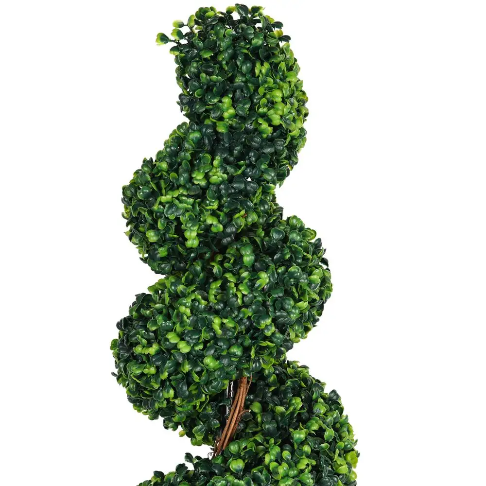 Wholesale Artificial Sprial Tree Decorative Artificial Boxwood Topiary Tree for Decoration