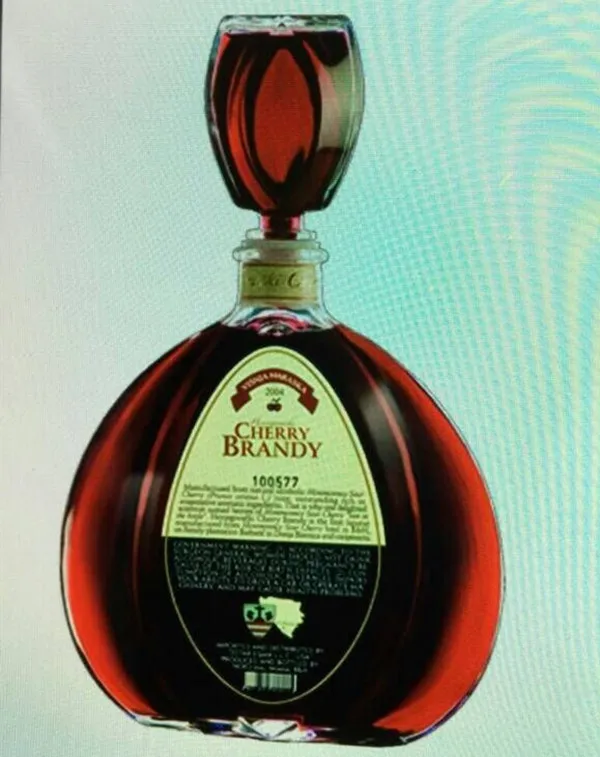 750ml High Quality Standard Unique Shape Fancy Cherry Wine Glass Bottle for Liquor Wholesale in Europe