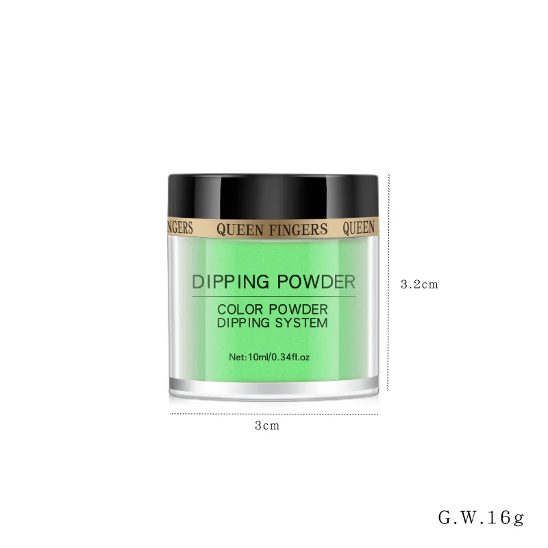 3 in 1 Glow in Dark Acrylic Powder Luminous Nail Dipping Powder
