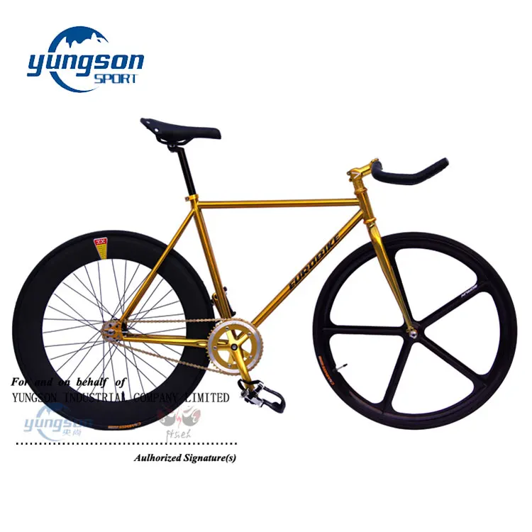 Заводская цена алюминия гоночный велосипед розовый цвет fixed gear для