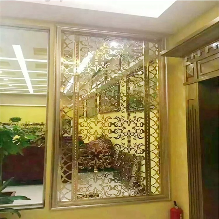 Custom Style Living Room Divider Small Decorative Folding Screen Partition