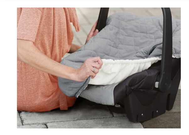 Чехол для автомобильного сиденья с логотипом на заказ, зимний дизайн для подогревателя