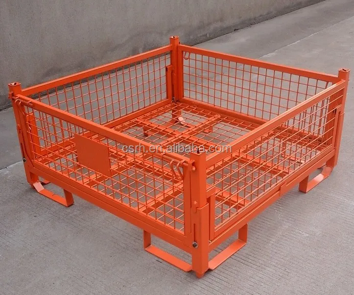 Rhc05 1140*1140*545mm Small Warehouse Stackable Metal Crates Buy