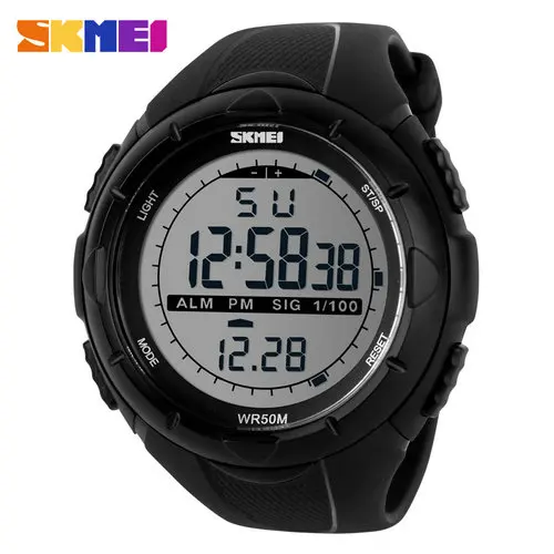 NEW SKMEI 1025 Digital Sport Men And men Digital Electronic Lighter Watch - Image 3