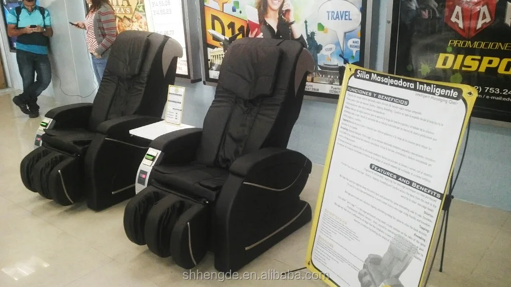 Canton Fair Coin Operated Vending Massage Chair
