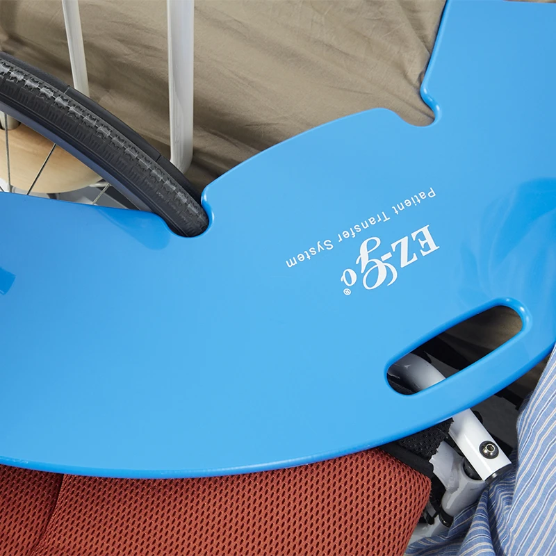 Elderly Slide Board Transfer Wheelchair to Car Blue Disabled Avoid Sliding Wheelchair Accessories
