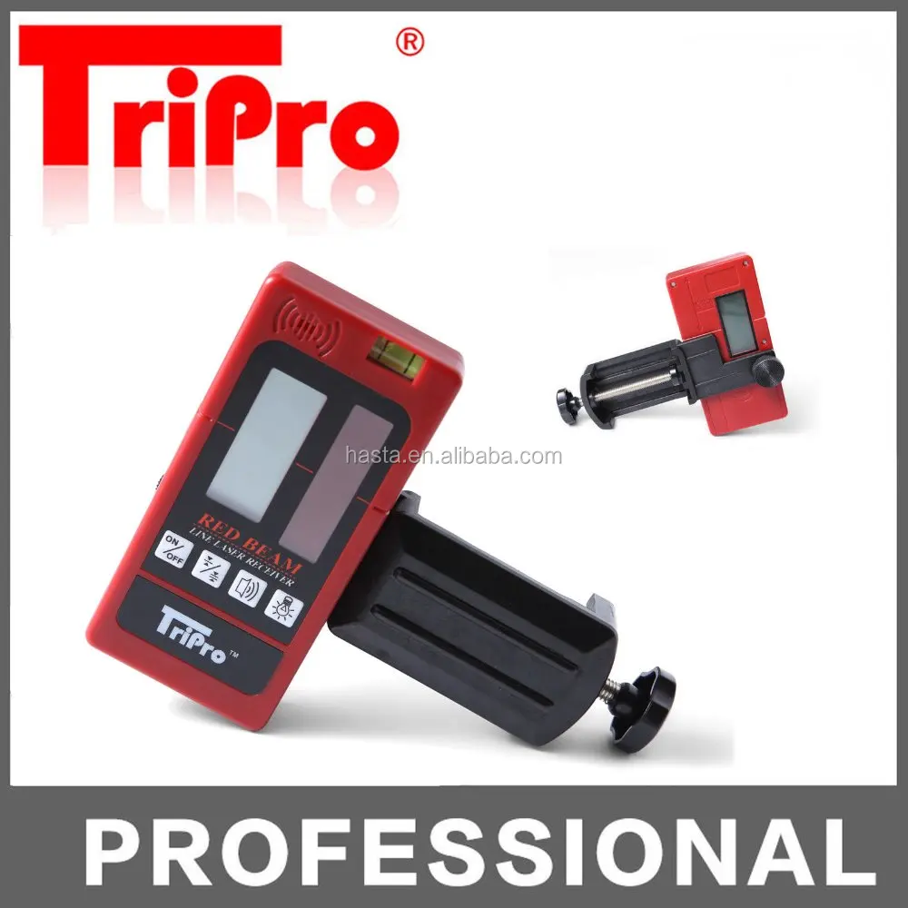 Universal Long Distance Outdoor Laser Level Receiver Detector for Red Beam