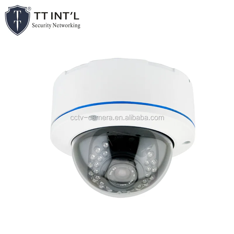 HD 1080P 2MP IP Metal Small Indoor Outdoor IP 67 Waterproof Mini CCTV IR IP Dome Camera for Bux and Taxi