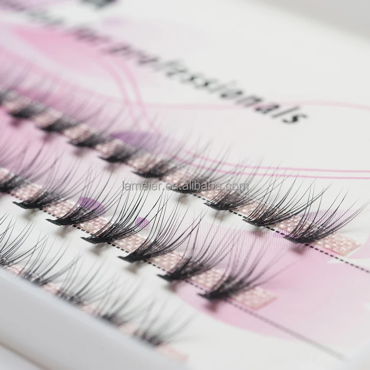 Супер корни 2D 4D 10D Индивидуальные ресницы корейские норковые ресницы