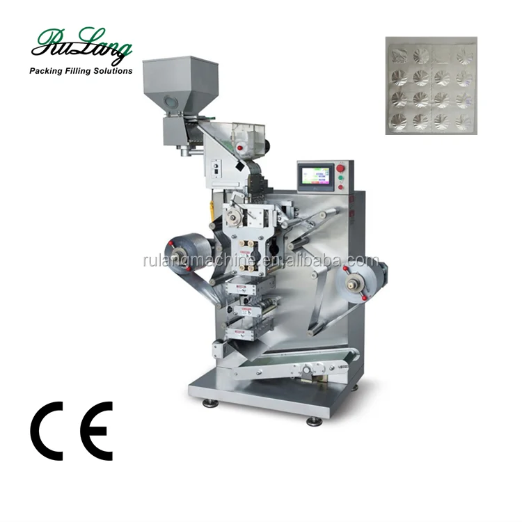 Double Aluminum Blister Striping Packing Machine For Soft Capsules Pills And Tablet