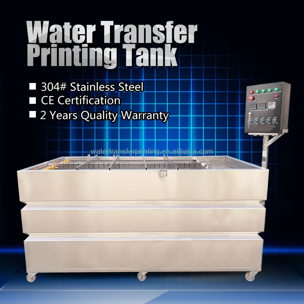 WTP 300 2.0mmStainless Steel Water  transfer Printing machine Manual Tank  hydro Dipping Tank Hydrographic equipment film kit