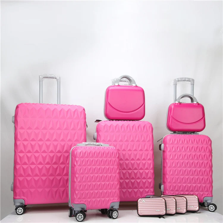 Abs Easy And Convenient Pink Trolley Luggage Bag For Traveling Purpose With  2 Wheels at Best Price in Jodhpur