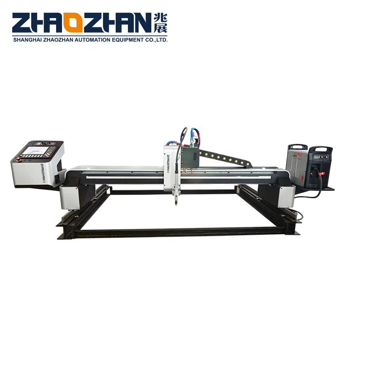ZHAOZHAN Newest MINI KING Gantry Style or Table Style Cnc Plasma and Flame Cutting Machine