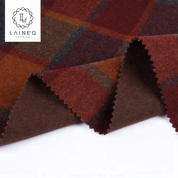 2018 новый дизайн мужская клетчатая Клетчатая Шерстяная ткань в клетку для зимних пальто