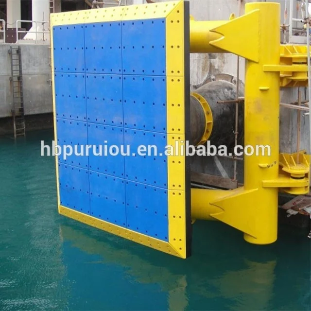 Износостойкие синий каток из uhmwpe полиэтилена крыло pad для лица