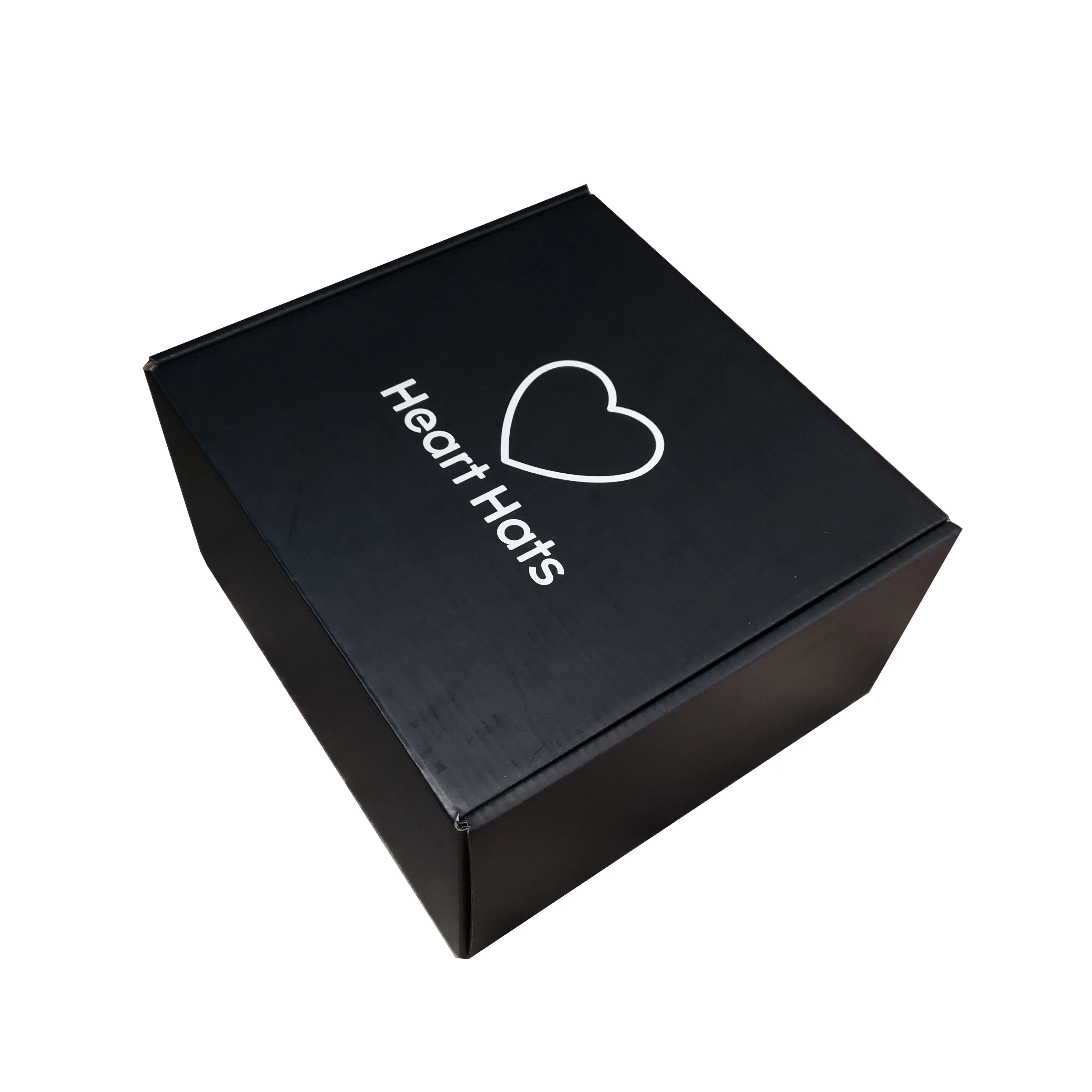 
Роскошный Жесткий простой черный косметический макияж для ресниц, гофрированный картон, бумажная почтовая коробка 