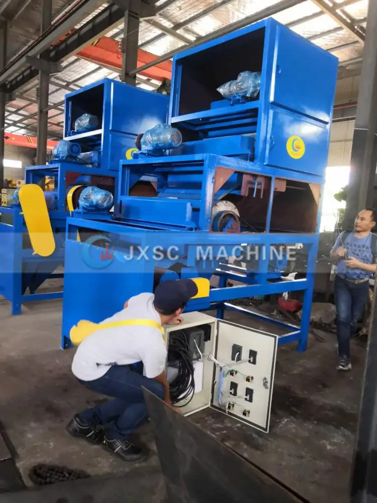 High Intensity Factory Price 12000 Gauss Coltan Tin Magnetic Separator Machine Price for Silica Sand