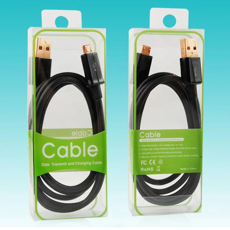 Кабель для зарядки блистер цифровые товары USB кабель для передачи данных упаковочная коробка