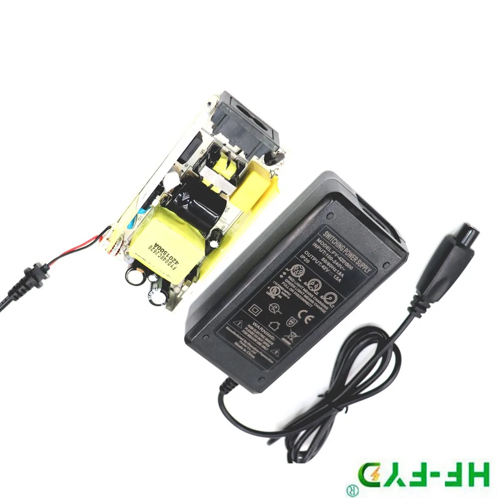 FY0632942000 29.4V 2A 電動スクーター用充電器 - CE適合、短絡保護付き