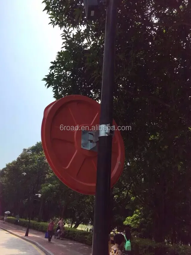 45cm CE Certificated Black Backing Indoor and Out Door Convex Mirror Traffic Road Safety